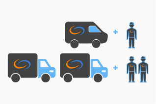 1van-2trucks