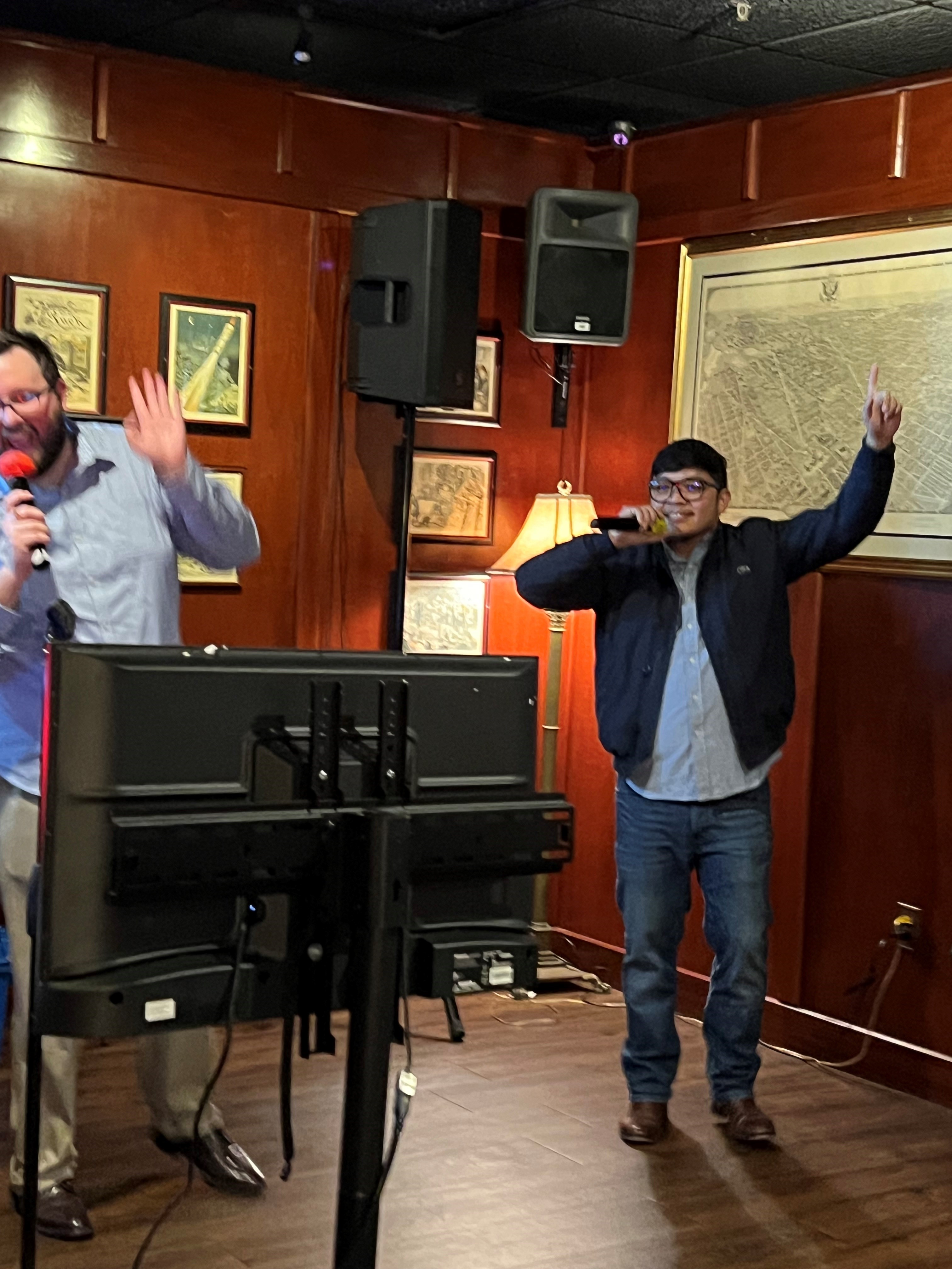 Andrew singing