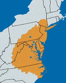 Mid-Atlantic Service Region