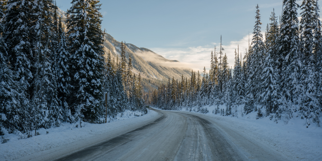 Snowy road