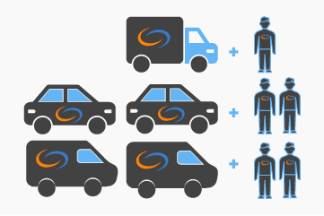 2cars-2vsns-1truck 2cars-2vsns-1truck