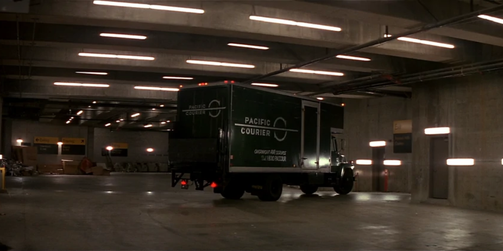 Die Hard Pacific Courier Service Truck