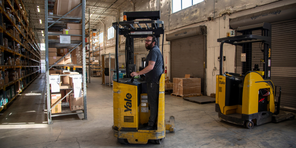 Warehouse Forklift