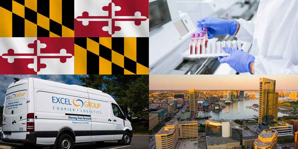 Medical Courier Service and Maryland Life Sciences
